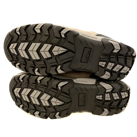 Ozark Trail Women's Taupe Black Suede Mesh Lace Up Hiker Sneakers Shoes 6.5 NEW - Picture 7 of 9